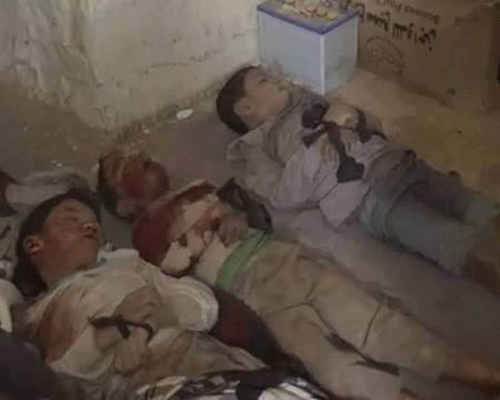 Des enfants tués dans un raid à Saada